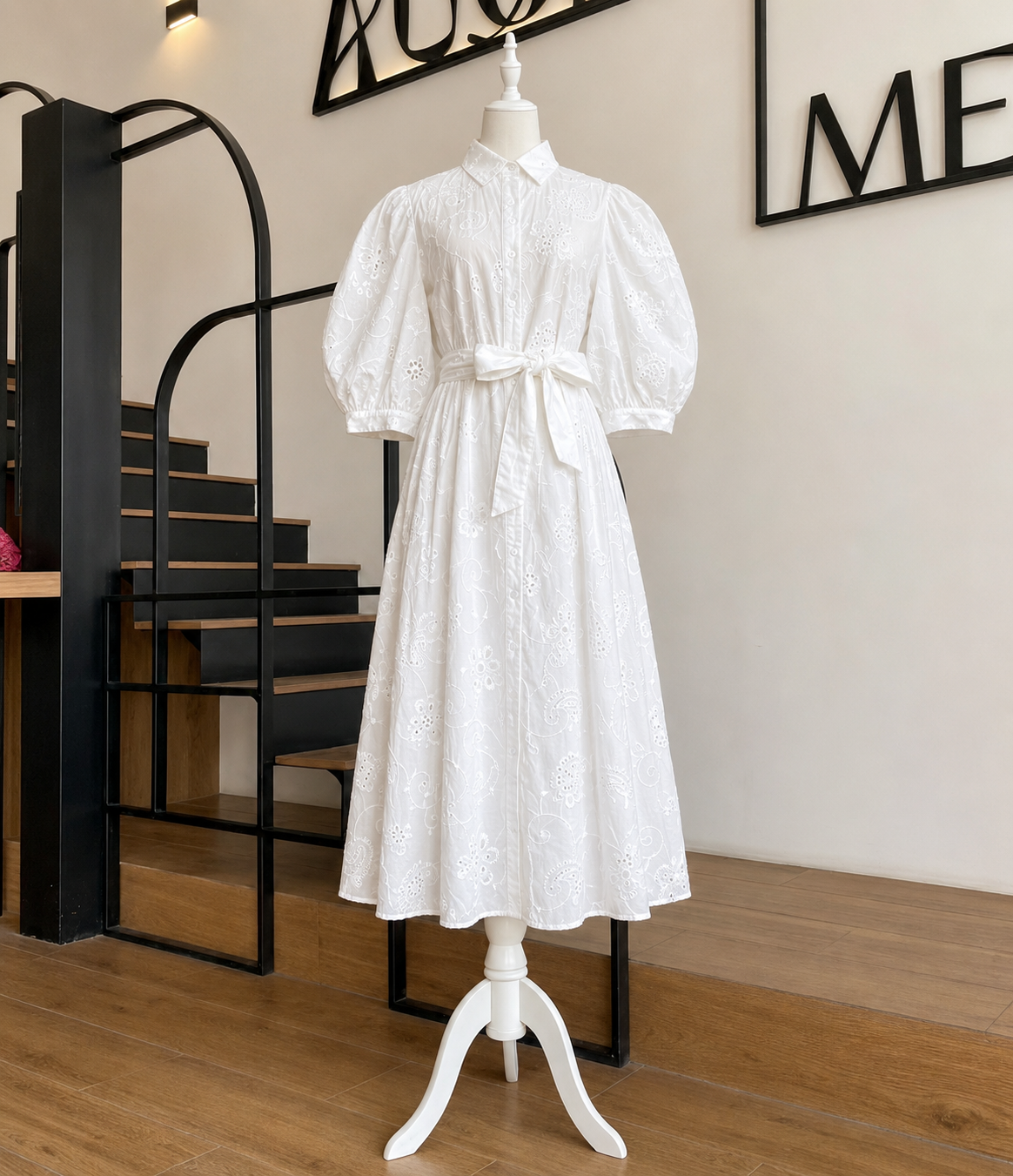 Robe White Blossom – Collection Été 2026