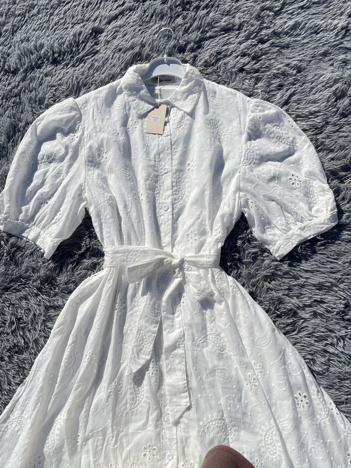 Robe White Blossom – Collection Été 2026