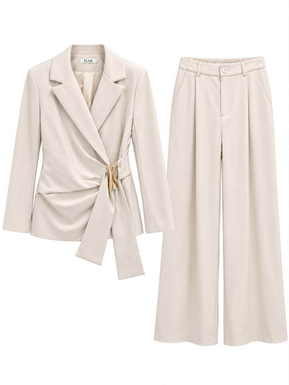 Ensemble Tailleur Ceinturé