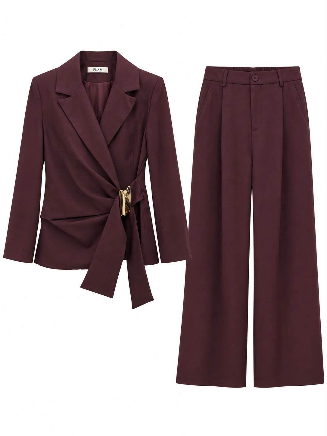 Ensemble Tailleur Ceinturé