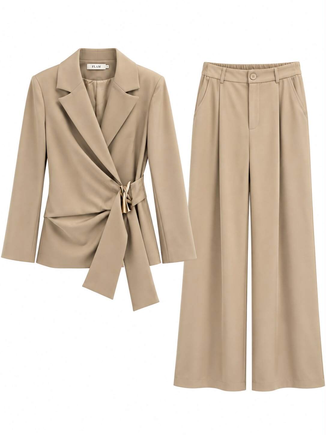 Ensemble Tailleur Ceinturé