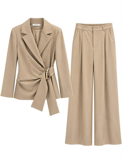 Ensemble Tailleur Ceinturé