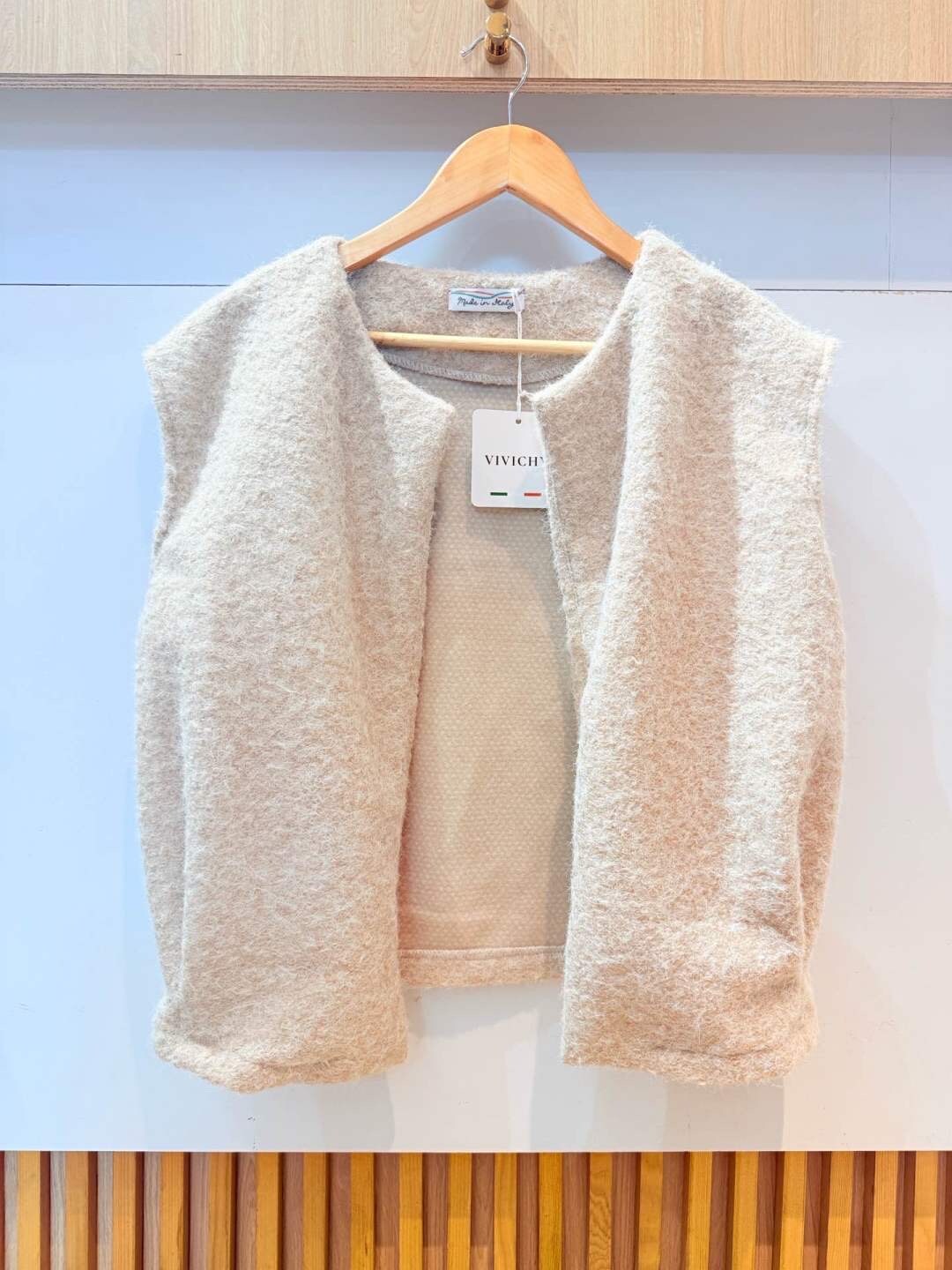 Gilet Sans Manches Imprimé au Dos