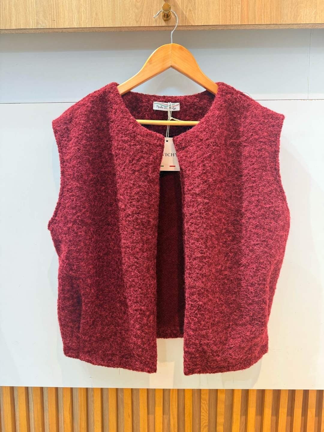Gilet Sans Manches Imprimé au Dos