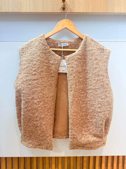 Gilet Sans Manches Imprimé au Dos