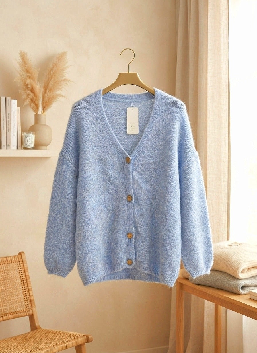 Gilet Cardigan en Maille Douce