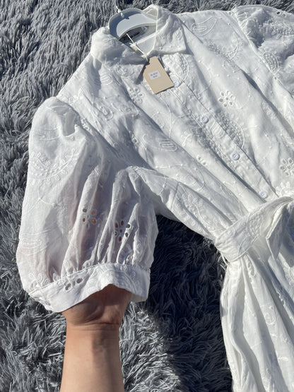Robe White Blossom – Collection Été 2026