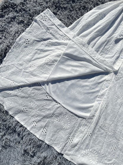 Robe White Blossom – Collection Été 2026
