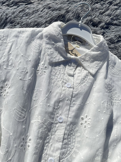 Robe White Blossom – Collection Été 2026