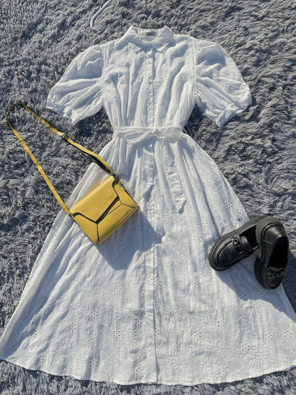 Robe White Blossom – Collection Été 2026